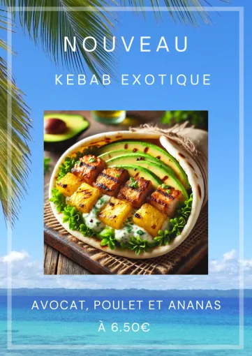 đźđ DĂ©couvrez le Kebab Exotique du Restaurant O'Ziles Ă Gardanne, Aix-en-Provence, O Z'ILES TRAITEUR